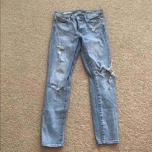 Gap Distressed skinny jean